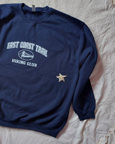 SEASIDE SEAMS Collab East Coast Trail Crewneck Unisex 4X