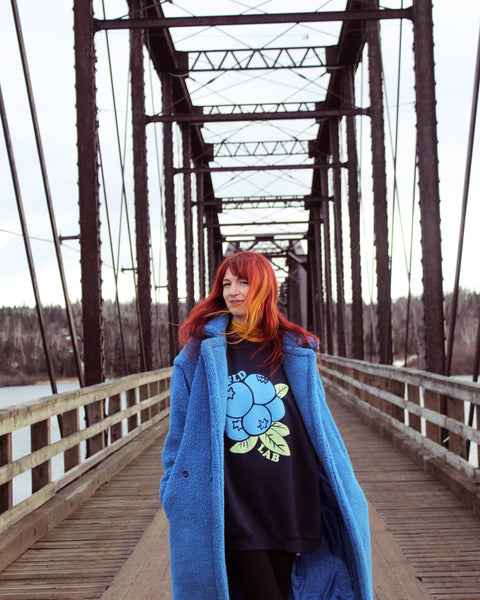 Blueberries Unisex Crewneck